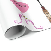 Aangepaste naaivariatie cadeaupapier (Rol Hoek)