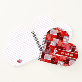 Aangepaste Naaiwerk Patchwork Bandana Quilt Patroo Notitieboek