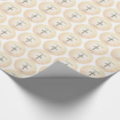 Aangepaste naam, 10e Jubileum van Ordination Cadeaupapier (Hoek)