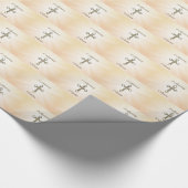Aangepaste naam, 10e Jubileum van Ordination Cadeaupapier (Hoek)