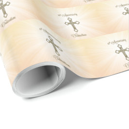 Aangepaste naam, 10e Jubileum van Ordination Cadeaupapier