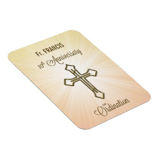 Aangepaste naam, 10e Jubileum van Ordination Magneet (Rechterzijde)