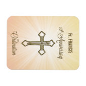 Aangepaste naam, 10e Jubileum van Ordination Magneet (Horizontaal)