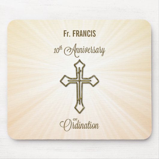 Aangepaste naam, 10e Jubileum van Ordination Muismat (Voorkant)