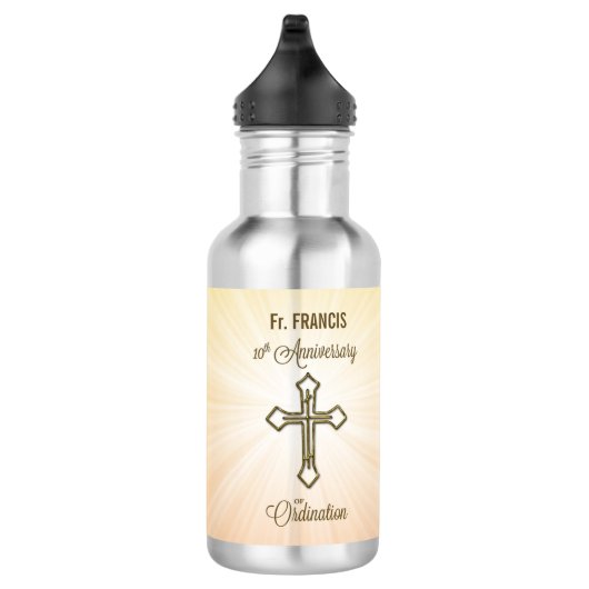 Aangepaste naam, 10e Jubileum van Ordination Waterfles (Rechts)