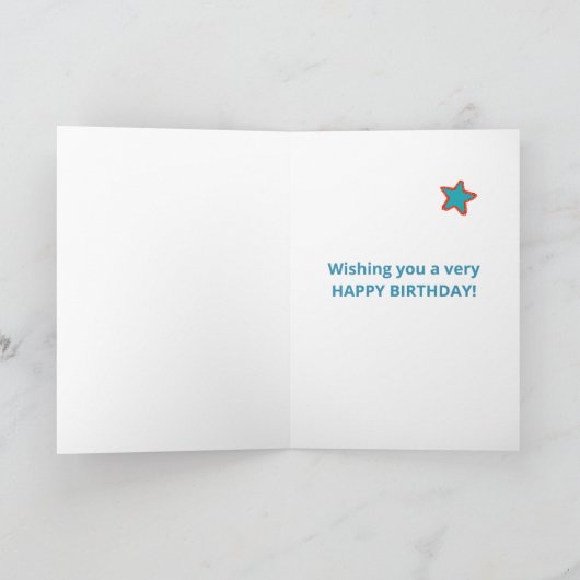 Aangepaste naam 11e verjaardag Hip Hooray Kaart (Binnen)