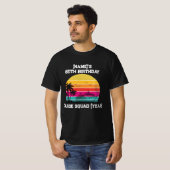Aangepaste naam 60e verjaardag Cruise Squad T-shirt (Voorkant volledig)