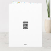 Aangepaste naam 60ste verjaardag Kaart (Achterkant)