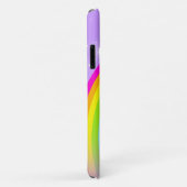 Aangepaste naam 6 letter regenboog paarse iphone h Case-Mate iPhone case (Achterkant/rechts)