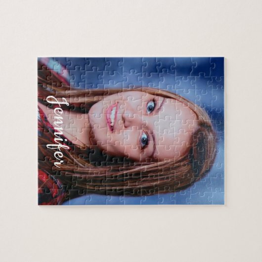 Aangepaste naam Aangepaste foto Legpuzzel (Horizontaal)