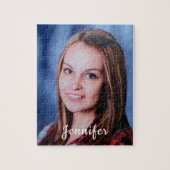 Aangepaste naam Aangepaste foto Legpuzzel (Verticaal)