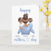 Aangepaste naam Aangepaste Kaart Moederdag (Gele Bloem)