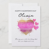 Aangepaste naam Aangepaste Kaart Valentijnsdag (Voorkant)