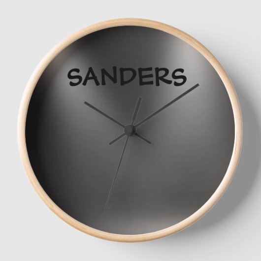 Aangepaste naam aangepaste klok (Voorkant)