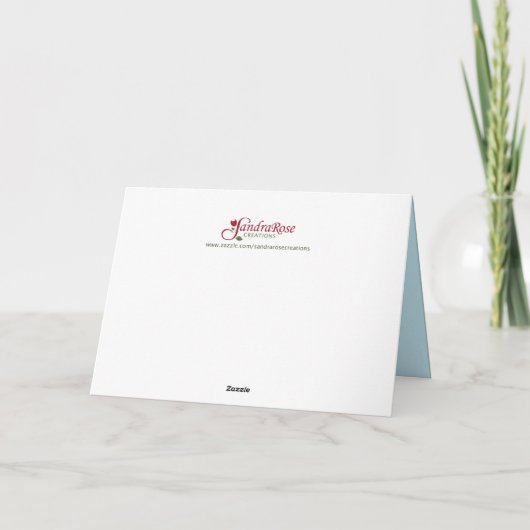 Aangepaste naam, Aangepaste leeftijd, 4e verjaarda Kaart (Achterkant)