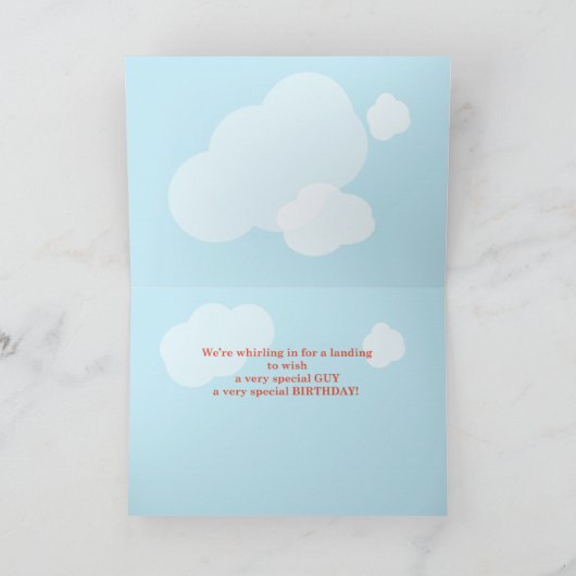 Aangepaste naam, Aangepaste leeftijd, 4e verjaarda Kaart (Binnen)