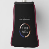 Aangepaste naam Aangepaste logo merk promotie Golfheadcover (Draai 90)