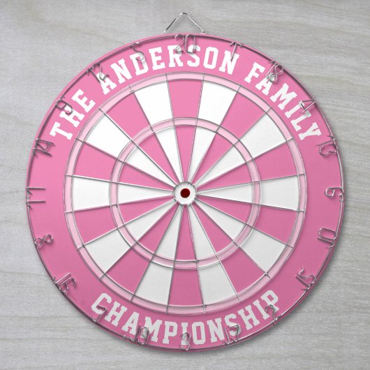 Aangepaste naam aangepaste roze dartboard dartbord