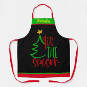 Aangepaste naam Aangepaste Schorten voor kerstbome (Voorkant)