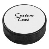 Aangepaste naam Aangepaste tekst Hockey Puck (3/4)