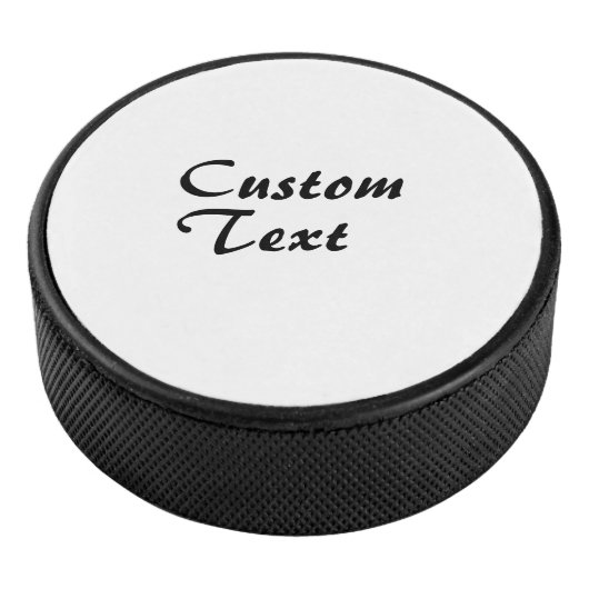 Aangepaste naam Aangepaste tekst Hockey Puck (3/4)