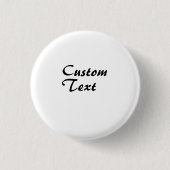 Aangepaste naam Aangepaste tekst Ronde Button 3,2 Cm (Voorkant)