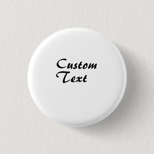 Aangepaste naam Aangepaste tekst Ronde Button 3,2 Cm (Voorkant)