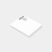 Aangepaste naam Aanmoedigings Schrift Ps 1:3  Post-it® Notes (Schuin)