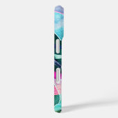 Aangepaste naam Abstract Iriserende Kleurrijke 3D Case-Mate iPhone Case (Achterkant / Rechts)