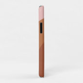 Aangepaste naam Abstract Moderne Retro Aardtint Case-Mate iPhone Case (Achterkant/rechts)