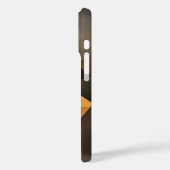 Aangepaste naam Abstracte aardetoon Case-Mate iPhone Case (Achterkant / Links)