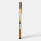 Aangepaste naam Abstracte aardetoon Case-Mate iPhone Case (Achterkant / Rechts)