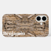 Aangepaste naam Abstracte jeneverbes textuur Foto Case-Mate iPhone Case (Achterkant (horizontaal))