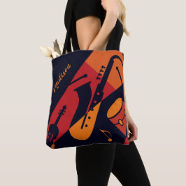 Aangepaste naam Abstracte muziek tassen