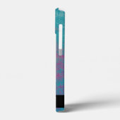 Aangepaste naam Abstracte slijmstructuur Case-Mate iPhone Case (Achterkant / Links)