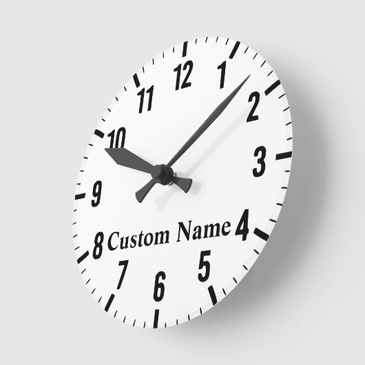 Aangepaste naam Acrylwand-klok Ronde Klok (Hoek)