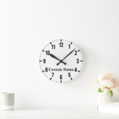Aangepaste naam Acrylwand-klok Ronde Klok (Huis)