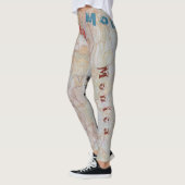 Aangepaste naam Aderen Pastel Leggings (Links)
