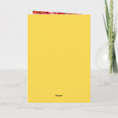 Aangepaste Naam Administratieve Professionele Dag Bedankkaart (Achterkant)