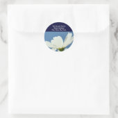 Aangepaste naam Adres Label Stickers Witte Madelie (Tas)