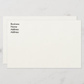 Aangepaste naam adresenvelop briefpapier (Voorkant / Achterkant)