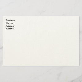 Aangepaste naam adresenvelop briefpapier