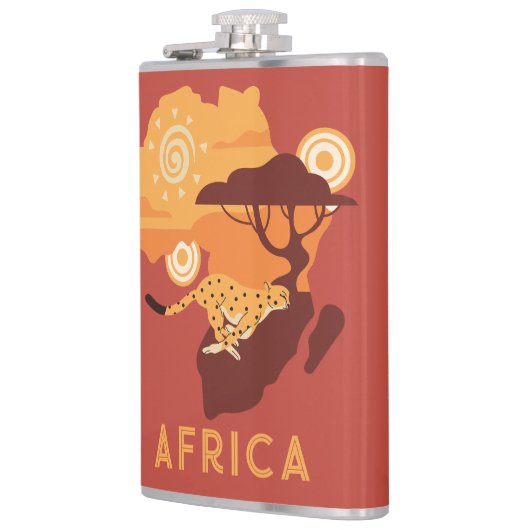 Aangepaste naam Afrika Heupfles (Links)