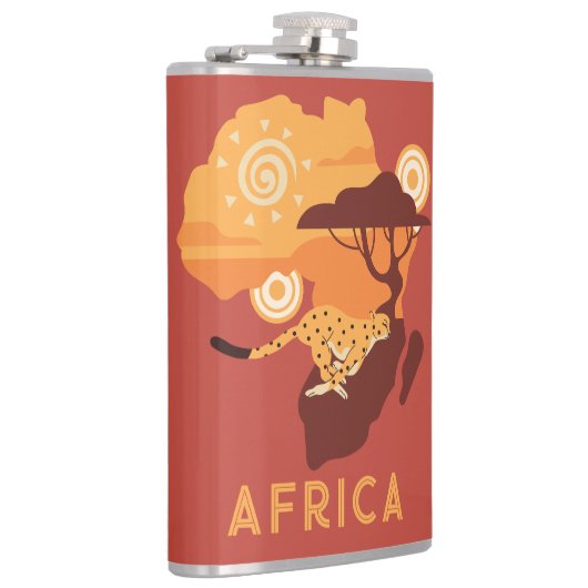 Aangepaste naam Afrika Heupfles (Rechts)