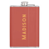 Aangepaste naam Afrika Heupfles (Achterkant)