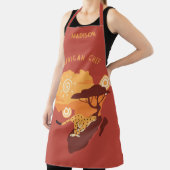 Aangepaste naam Afrika Schort (Insitu)