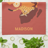 Aangepaste naam Afrika Theedoek (Gevouwen)