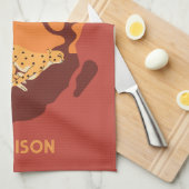 Aangepaste naam Afrika Theedoek (Quarter Fold)