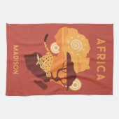 Aangepaste naam Afrika Theedoek (Horizontaal)