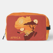 Aangepaste naam Afrika Toilettasje (Achterkant)